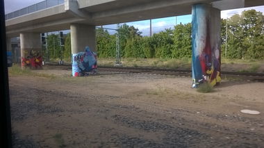 Graffiti Wall in Mainz - Photo by Chintz (2015)