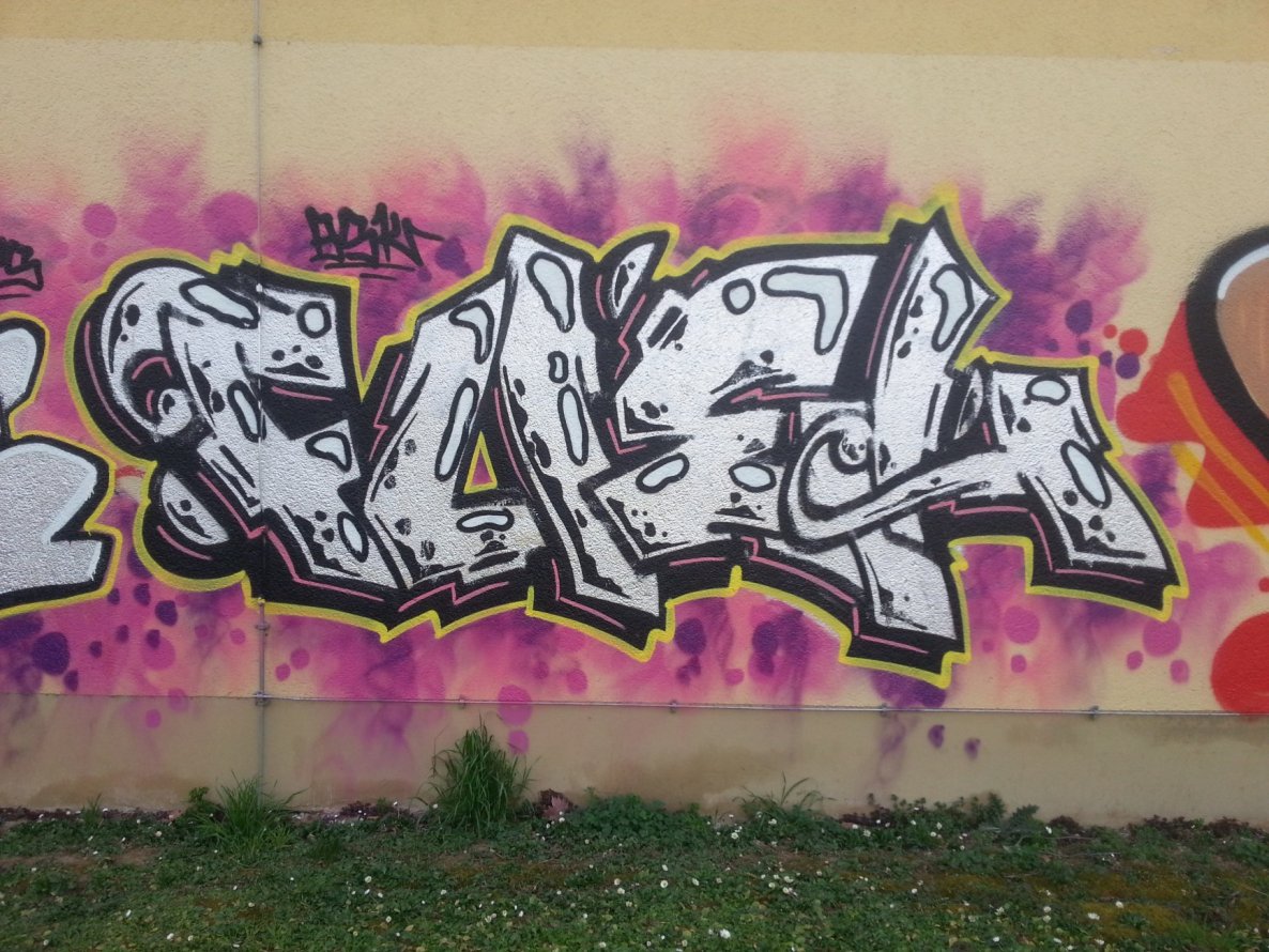 Graffiti Bombing in Mainz - Photo by Chintz - Uni, Mainz (2015)