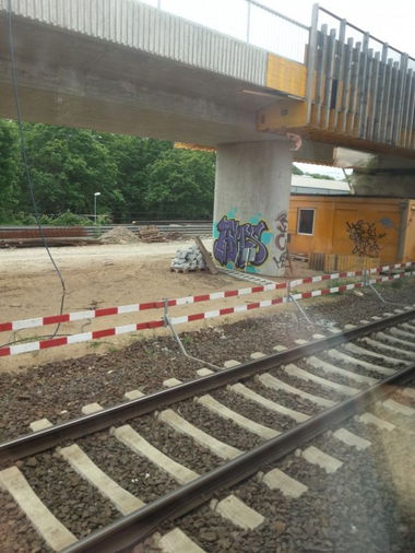 Graffiti Wall in Mainz - Photo by Chintz - Mainz, Hbf