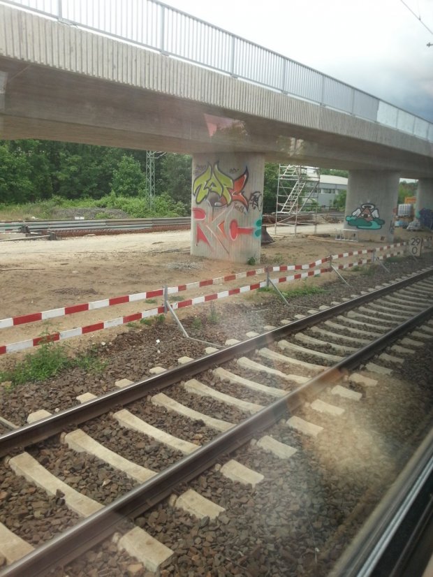 Graffiti Wall in Mainz - Photo by Chintz - Mainz, Hbf