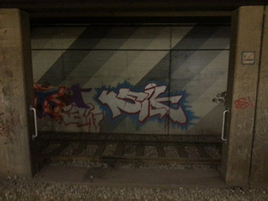 Graffiti Wall in Frankfurt - Photo by Chintz - Frankfurt, Hauptwache