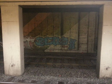 Graffiti Wall in Frankfurt - Photo by Chintz - Hauptwache, Frankfurt (2014)