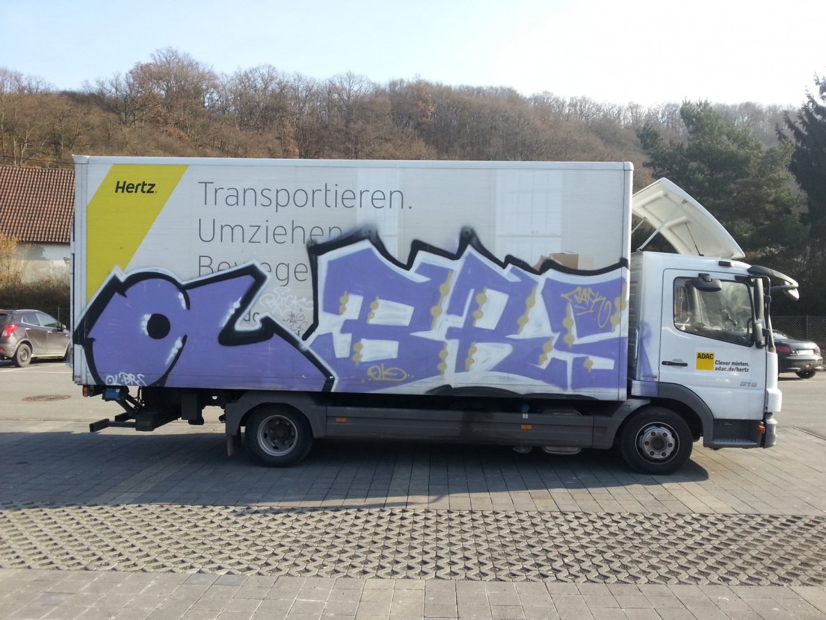 Graffiti Artwork - Photo by Chintz - Herz, Lkw (2015)
