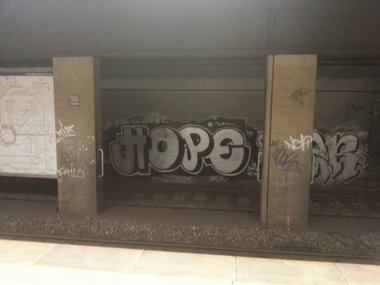 Graffiti Wall in Frankfurt - Photo by Chintz - Frankfurt, Hauptwache