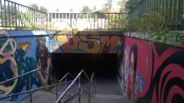 Graffiti Wall in Wiesbaden - Photo by Chintz - Meeting, of, Styles (2015)