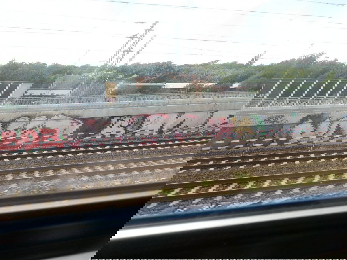 Graffiti Wall in Mainz - Photo by Chintz - Mainz, Hbf