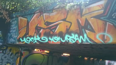 Graffiti Wall in Wiesbaden - Photo by Chintz - Meeting, of, Styles (2015)