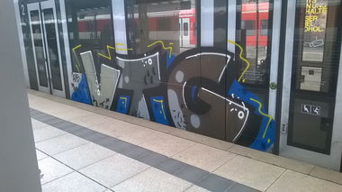 Graffiti Train - Photo by Chintz (2015)