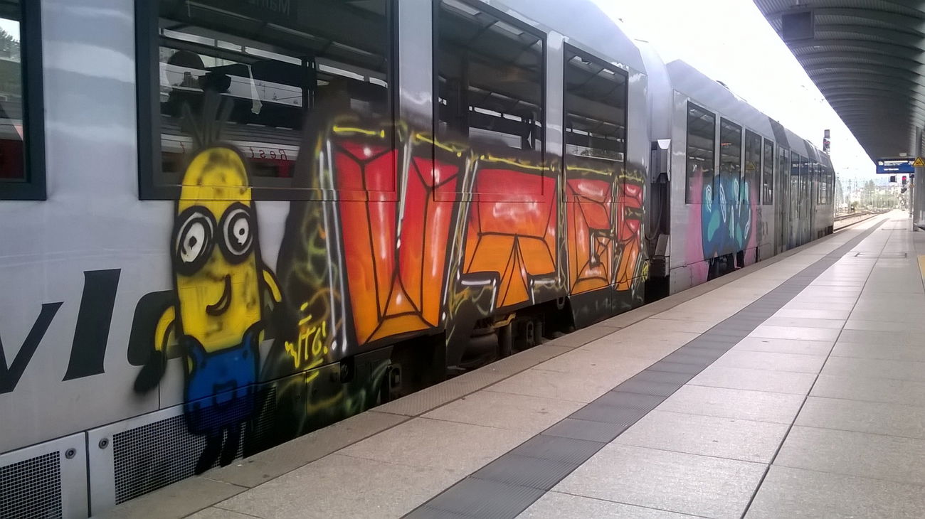 Graffiti Train - Photo by Chintz (2015)