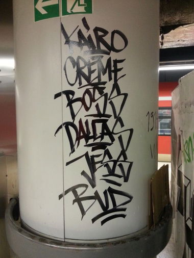 Graffiti Artwork - Photo by Chintz - Creme, Kairo, Dallas