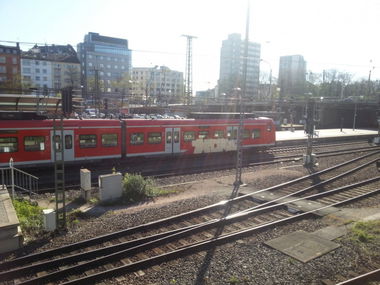 Graffiti Train in Mainz - Photo by Chintz - Mainz, Hbf, Frankfurt (2015)