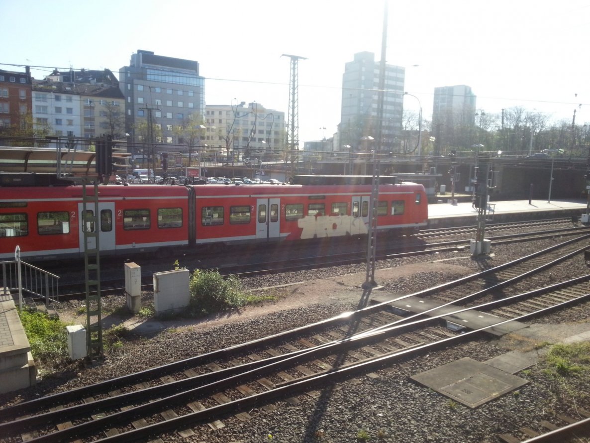 Graffiti Train in Mainz - Photo by Chintz - Mainz, Hbf, Frankfurt (2015)