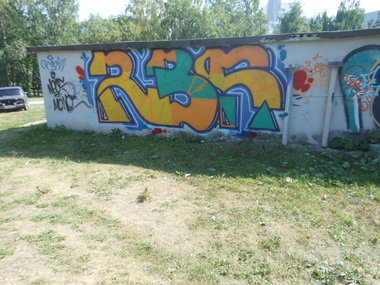 Graffiti Wall - Photo by ChopackStarofa - Rbs\Rebs, crew (2012)