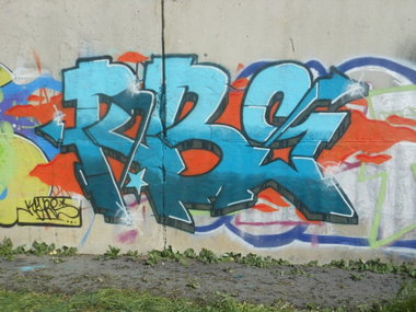 Graffiti Wall - Photo by ChopackStarofa - Rbs, Rebs, crew (2013)