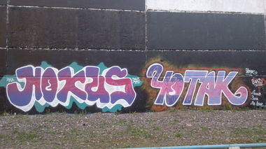 Graffiti Wall in Moscow - Photo by Chotak - Hokus, (KRT, crew) (2013)