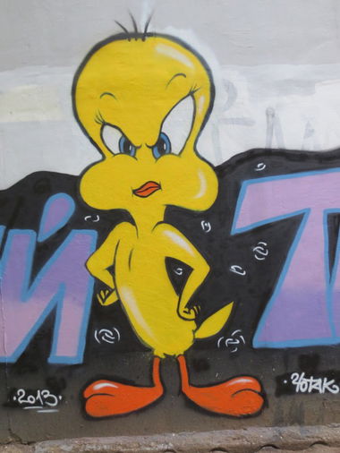 Graffiti Wall in Moscow - Photo by Chotak - ?????, 7, crew (2013)