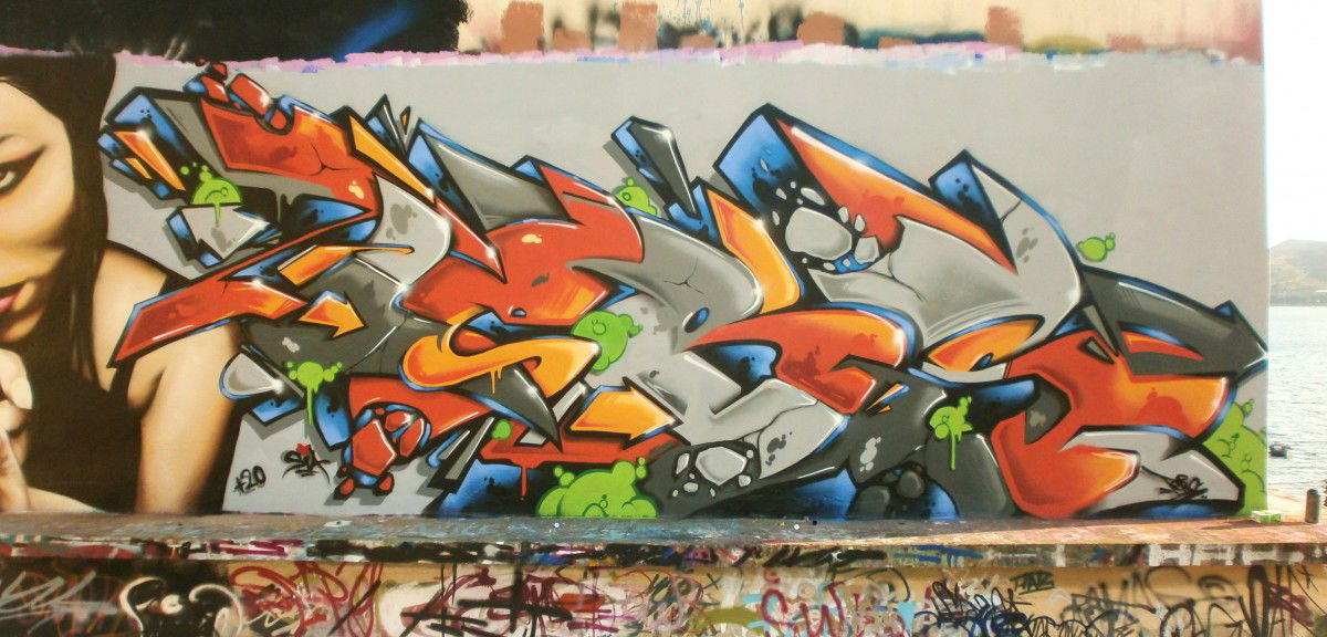 Graffiti in Chalkida - Photo by Chris_Tebs