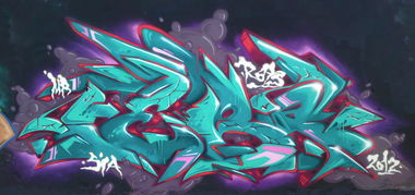 Graffiti Wall in Athens - Photo by Chris_Tebs