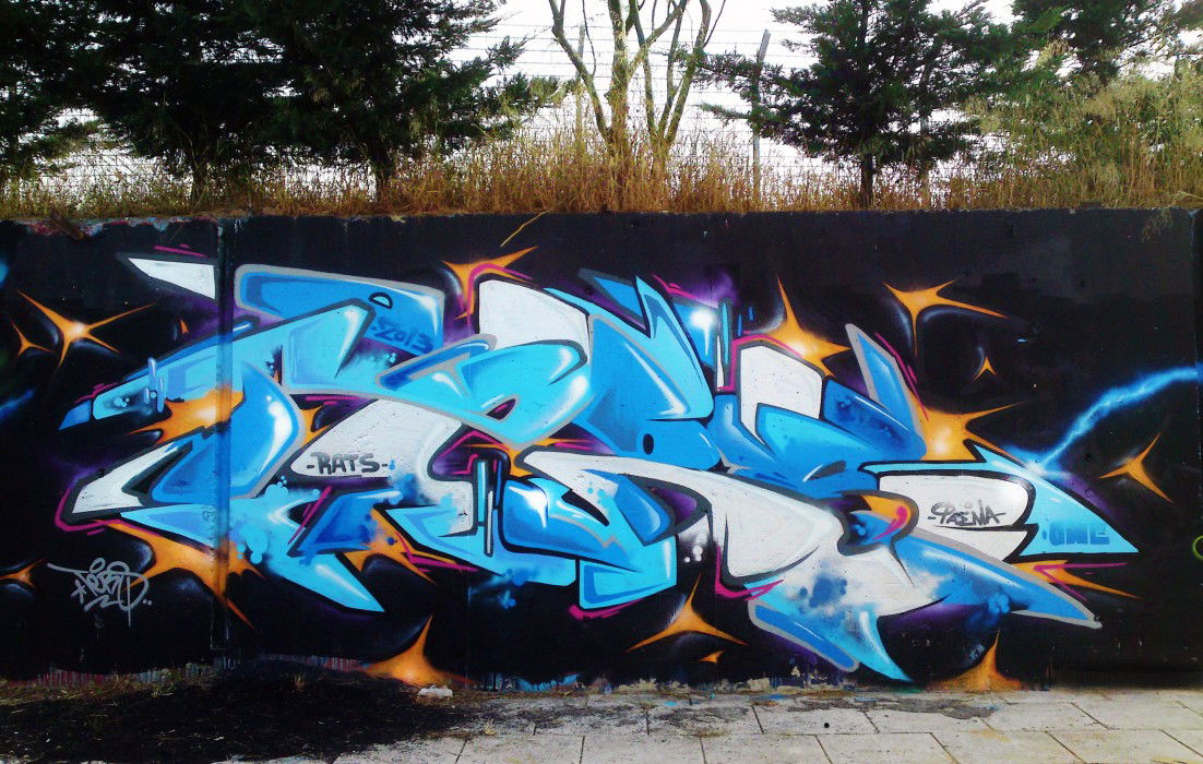 Graffiti Wall in Athens - Photo by Chris_Tebs