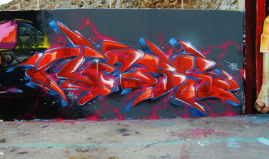 Graffiti Wall in Athens - Photo by Chris_Tebs