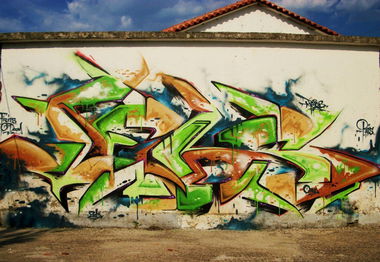 Graffiti Wall - Photo by Chris_Tebs