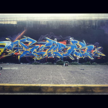 Graffiti Wall in Athens - Photo by Chris_Tebs (2014)