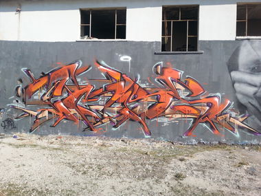 Graffiti Wall in Athens - Photo by Chris_Tebs (2014)