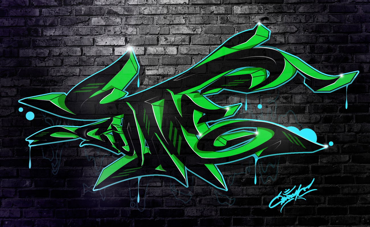 Graffiti Artwork - Photo by ChromeFX - asylum, chrome_ffs (2018)