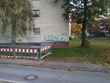 Graffiti Wall - Photo by ChromeSurge - Dozer, rc, dortmund