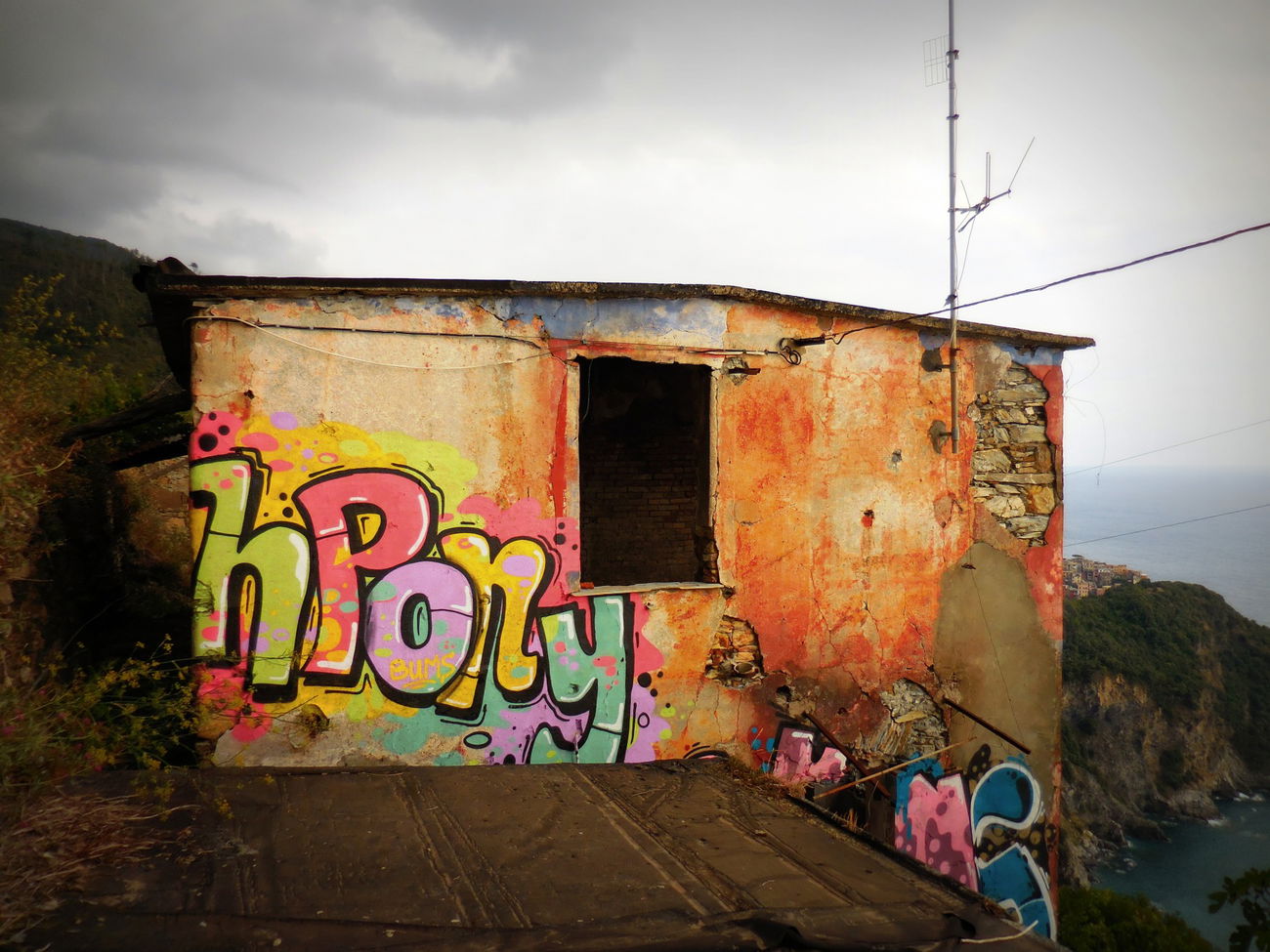 Graffiti Wall - Photo by Chvbaka - hpony