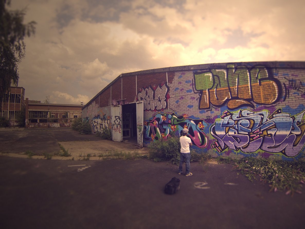 Graffiti Wall - Photo by Cirone - ZEK, PINOR, STIR (2013)
