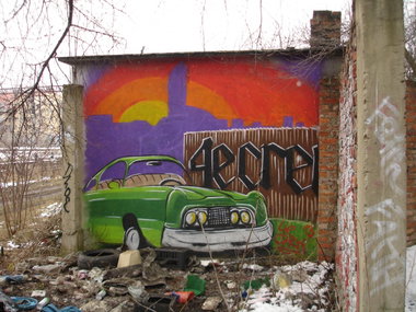 Graffiti Wall - Photo by Cisowiana