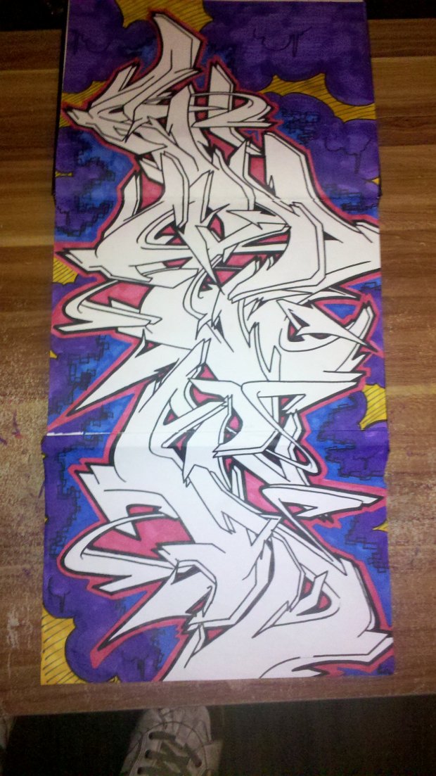 Graffiti Sketch - Photo by Citad (2011)