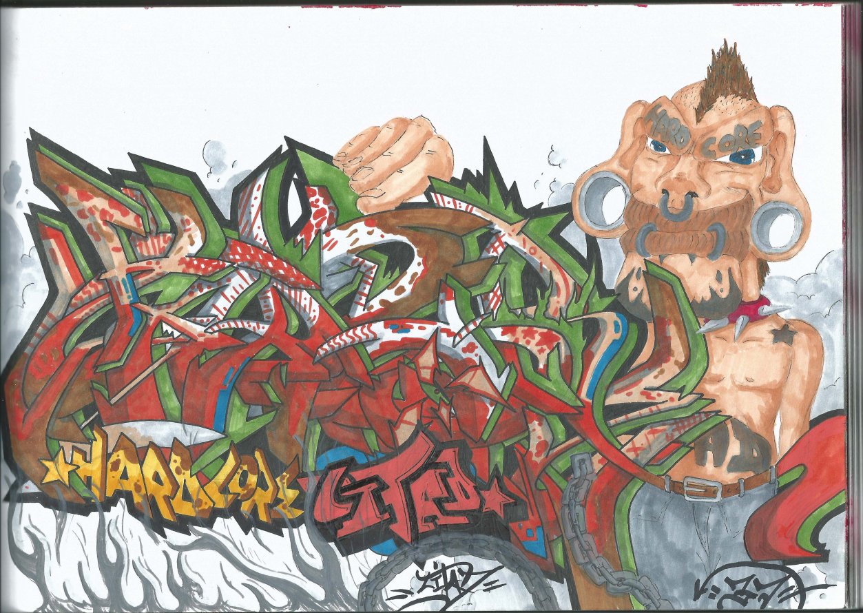 Graffiti Sketch - Photo by Citad - graffitibox, battle, hardcoresketch