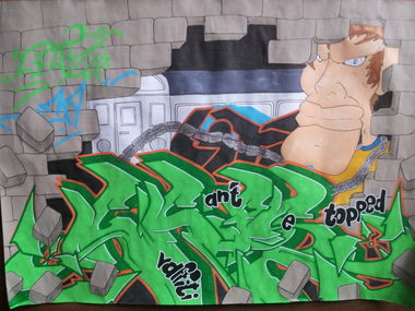 Graffiti Sketch - Photo by Citad (2014)