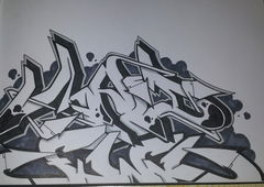 Graffiti Sketch - Photo by Citad (2014)
