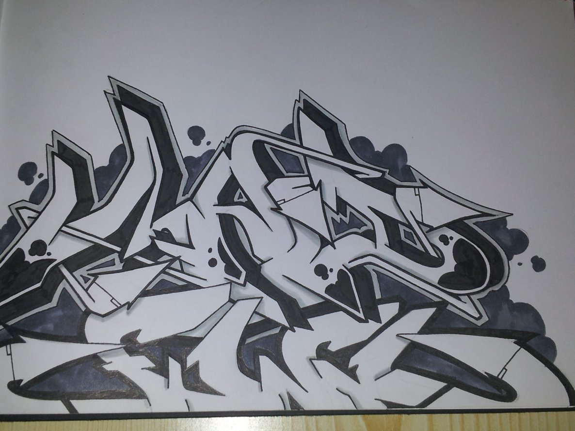Graffiti Sketch - Photo by Citad (2014)