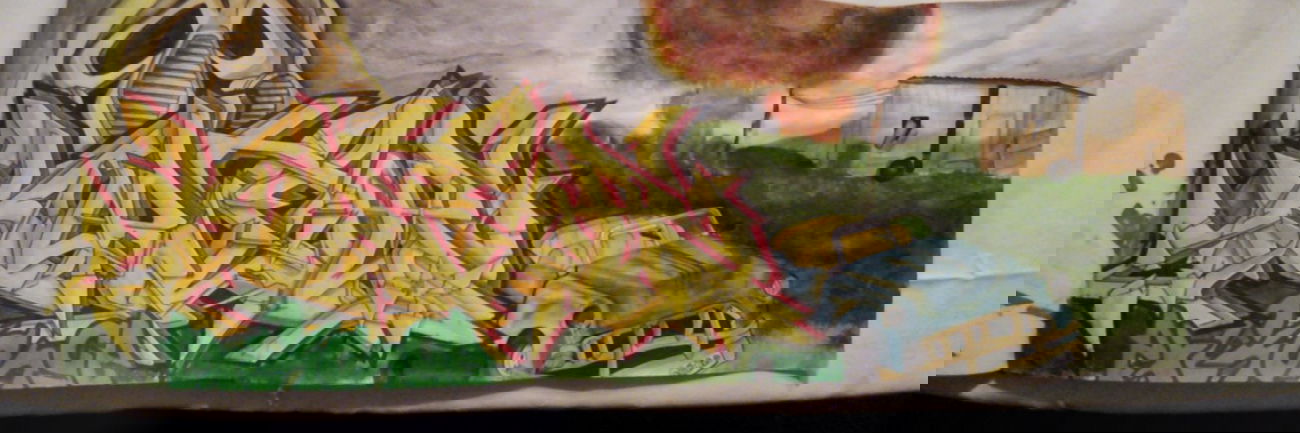 Graffiti Sketch - Photo by Citad - Citad, Kortzeone, Exchange (2014)