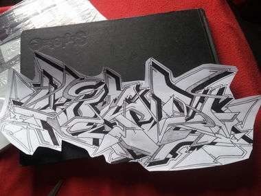 Graffiti Sketch - Photo by Citad (2014)