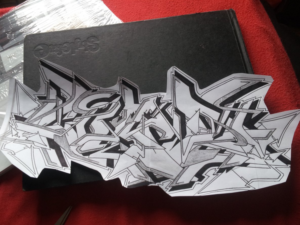 Graffiti Sketch - Photo by Citad (2014)