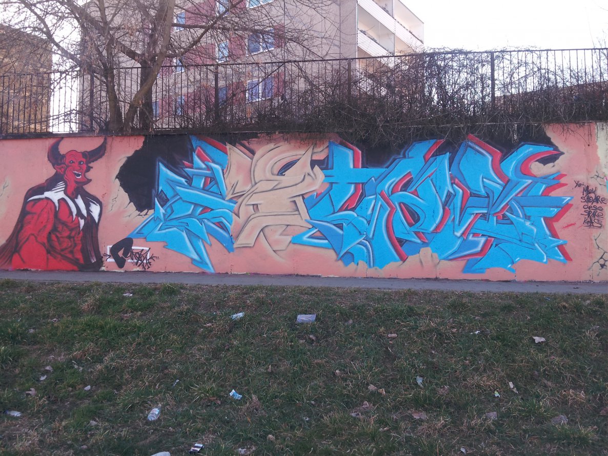 Graffiti Wall - Photo by Citad (2014)