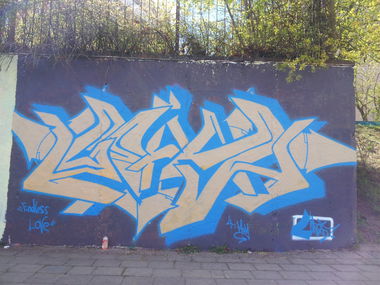 Graffiti Wall - Photo by Citad (2014)