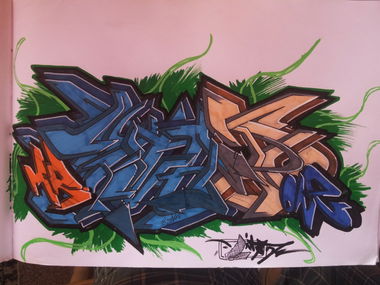 Graffiti Sketch - Photo by Citad (2014)