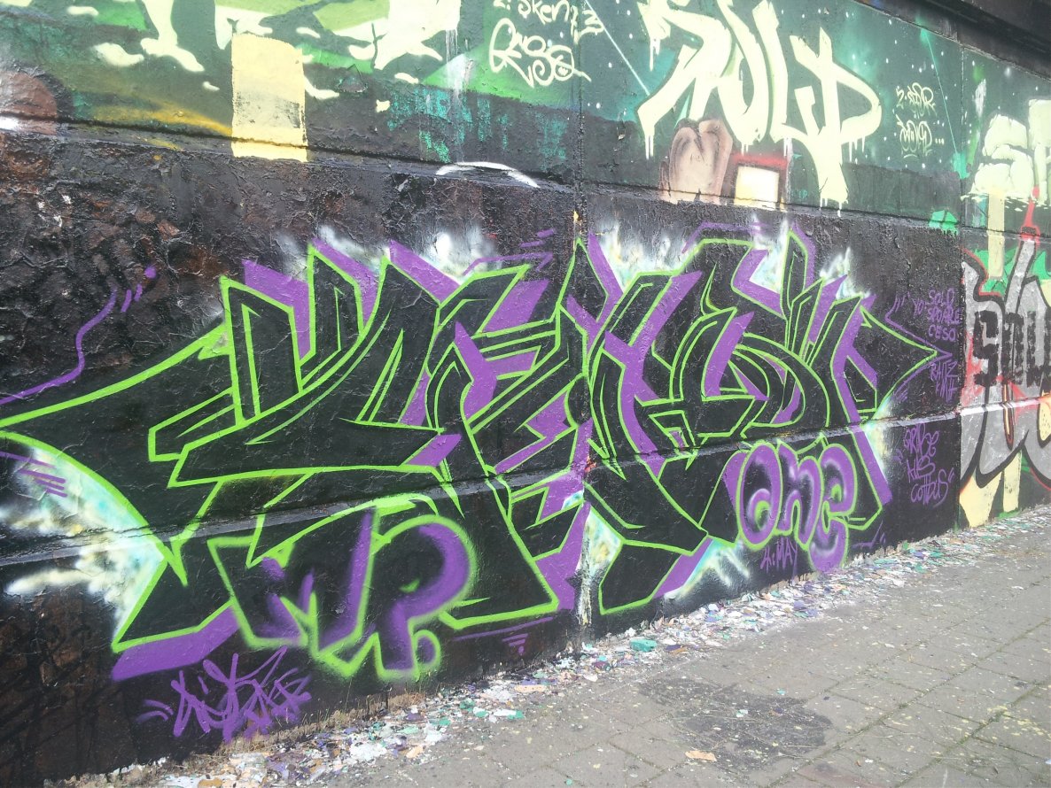 Graffiti Wall - Photo by Citad - Citad, Sold (2014)