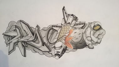 Graffiti Sketch - Photo by Citad - ACR, Citad