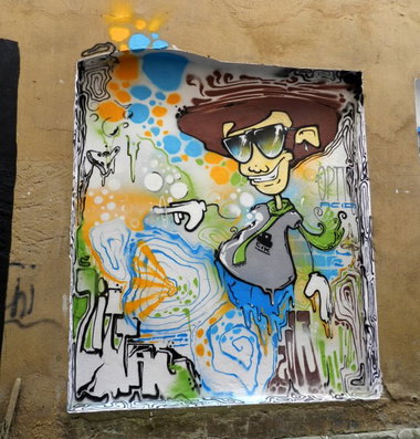 Graffiti Wall - Photo by CityImKopp - CIK, KMBS, UR (2013)