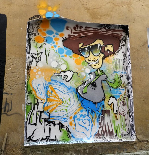 Graffiti Wall - Photo by CityImKopp - CIK, KMBS, UR (2013)