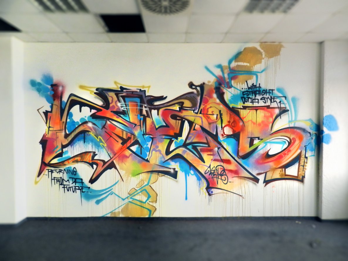 Graffiti Wall - Photo by CityImKopp - Kieps, KMBS, UR (2013)