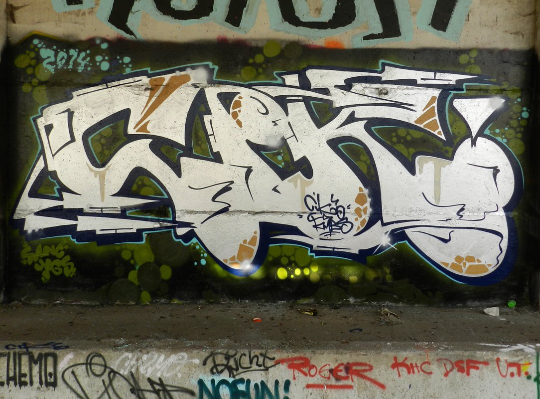 Graffiti Wall - Photo by CityImKopp - cik, ur, kmbs (2014)