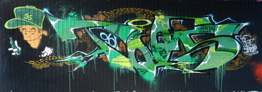 Graffiti Wall - Photo by CityImKopp - toos, cik (2014)